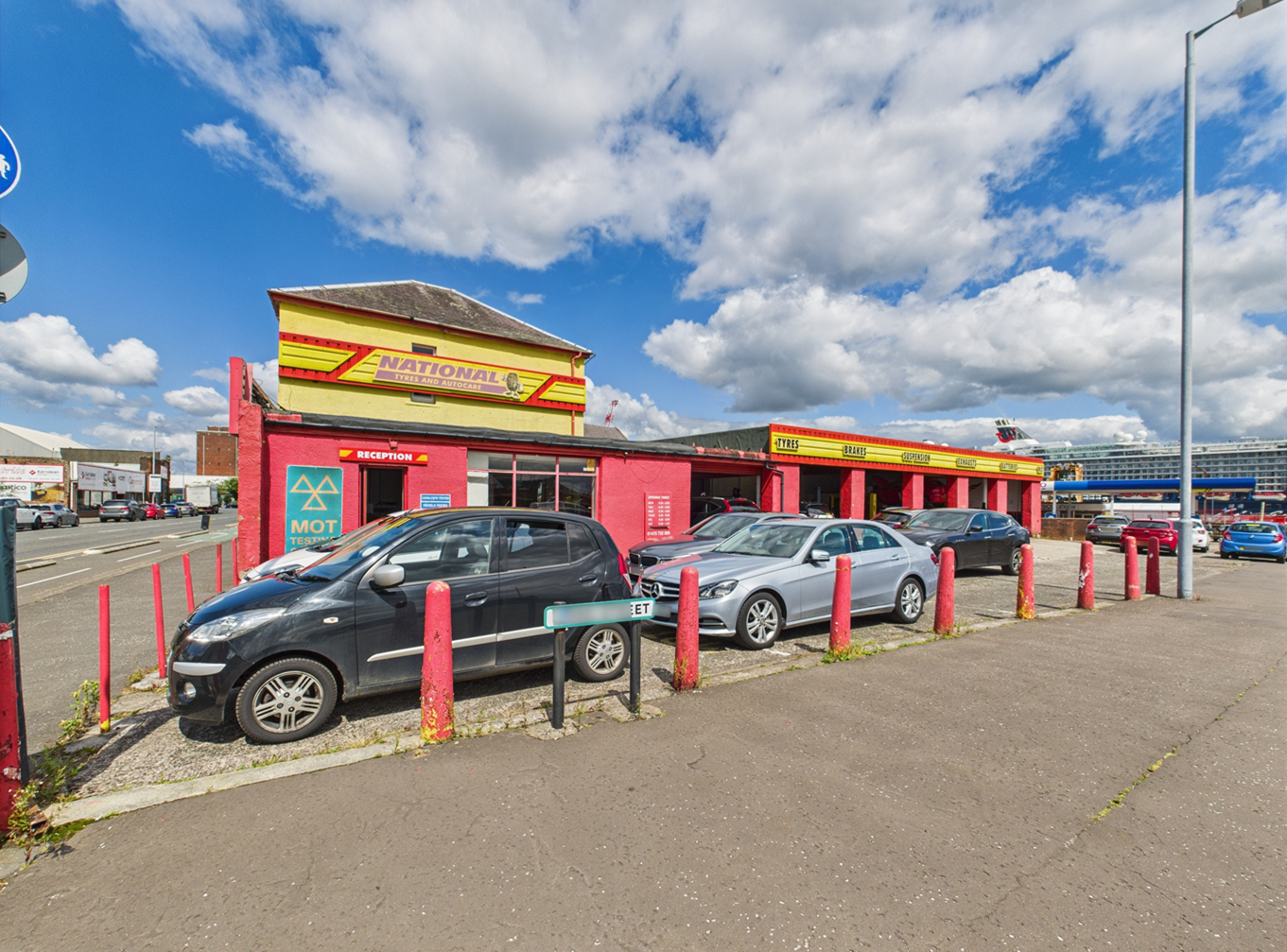 Shepherd brings to market rarely available industrial/trade counter in Greenock for lease