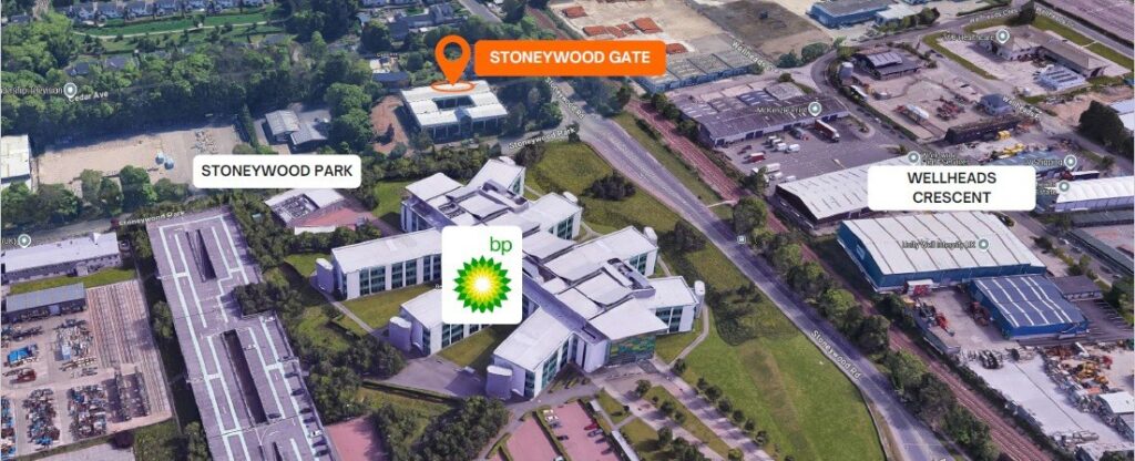 Stoneywood Gate, Stoneywood Park, Dyce, Aberdeen, Aberdeenshire