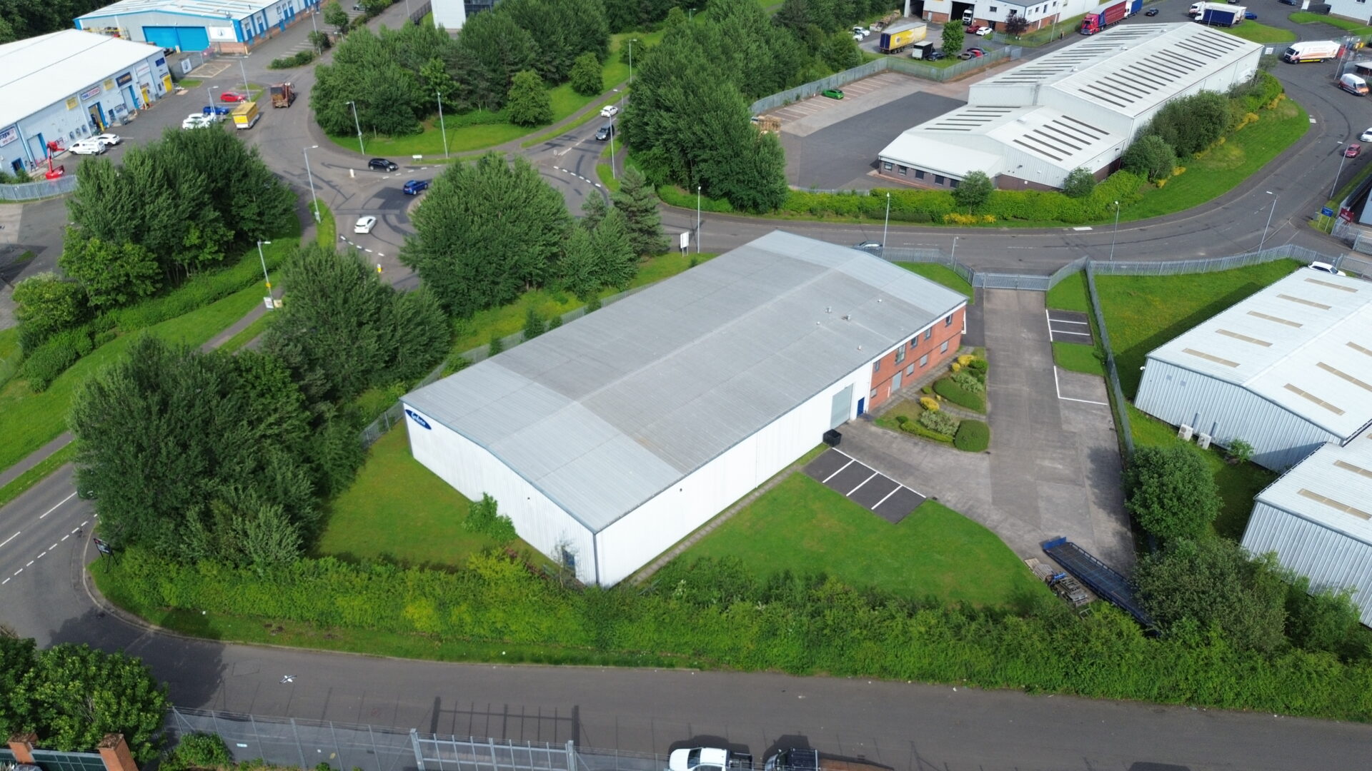 Shepherd sets closing date on rarely available standalone industrial unit with office accommodation in Coatbridge for sale
