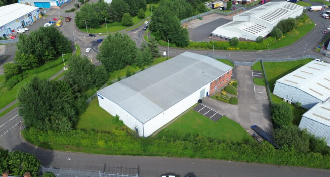 Shepherd sets closing date on rarely available standalone industrial unit with office accommodation in Coatbridge for sale